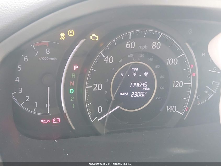 2012 Honda Cr-V Ex VIN: 5J6RM4H52CL043481 Lot: 43628412