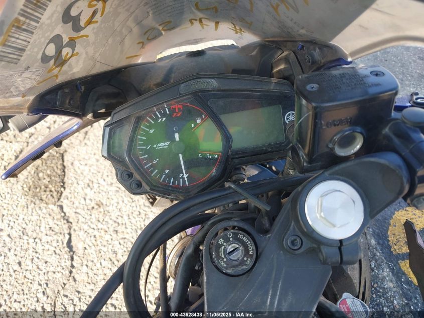 2015 Yamaha Yzfr3 VIN: MH3RH06Y4FK006024 Lot: 43628438