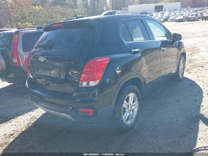 2018 CHEVROLET TRAX LT 3GNCJLSBXJL222258