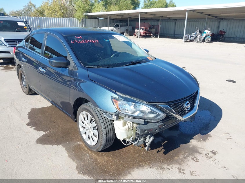3N1AB7AP1GL669123 2016 Nissan Sentra Sv auction photo 1