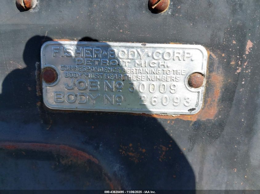 1930 Buick Standard VIN: 00000000000026093 Lot: 43628495