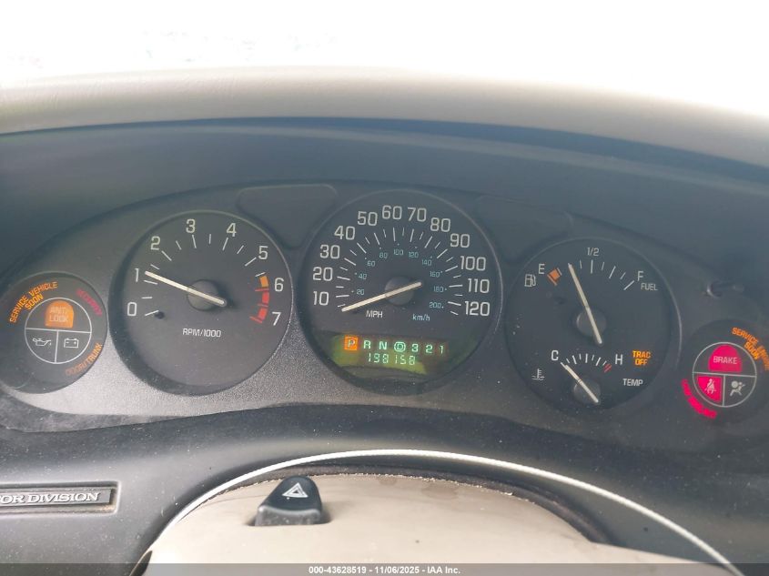 2000 Buick Regal VIN: 2G4WBI5K3Y1176564 Lot: 43628519