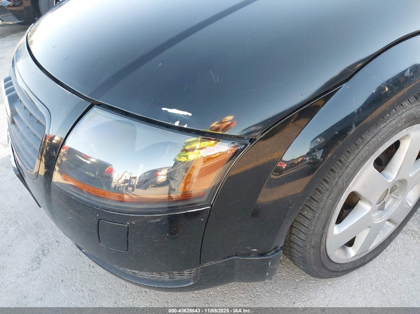 2002 Audi Tt 1.8L VIN: TRUWX28N721009668 Lot: 43628543