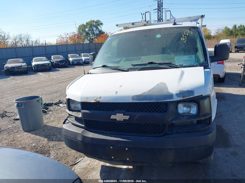 2019 CHEVROLET EXPRESS 2500 WORK VAN 1GCWGAFP4K1242867