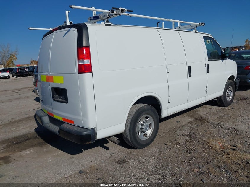 2019 CHEVROLET EXPRESS 2500 WORK VAN 1GCWGAFP4K1242867