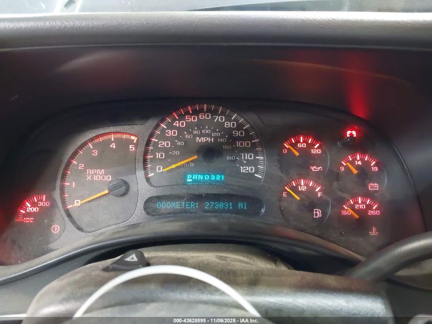 2005 Chevrolet Silverado 2500Hd Ls VIN: 1GCHK29225E196787 Lot: 43628595