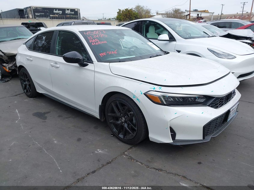 2025 HONDA CIVIC SEDAN SPORT - 19XFL2H88SE022166