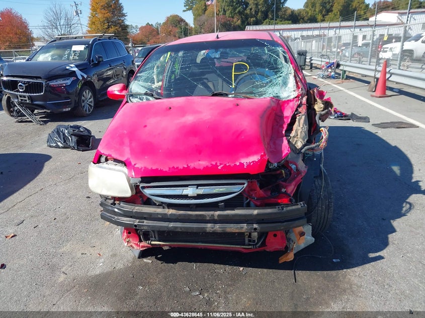 2006 Chevrolet Aveo Ls VIN: KL1TD66626B669245 Lot: 43628645