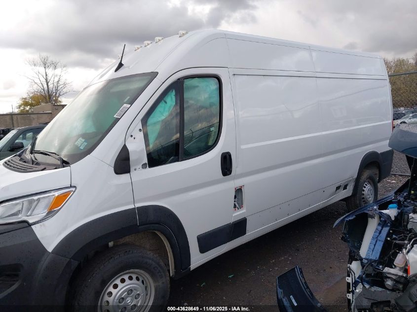 2025 Ram Promaster 2500 Tradesman High Roof 159 Wb W/Pass Seat VIN: 3C6LRVDG8SE513893 Lot: 43628649