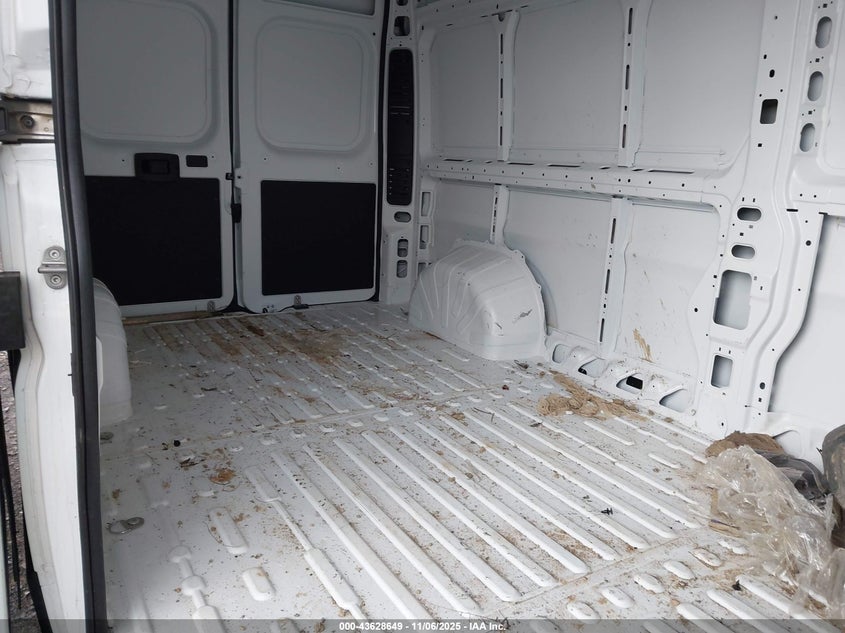 2025 Ram Promaster 2500 Tradesman High Roof 159 Wb W/Pass Seat VIN: 3C6LRVDG8SE513893 Lot: 43628649