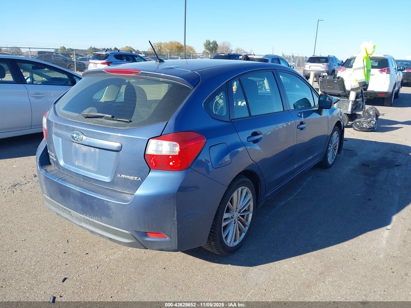 2012 Subaru Impreza 2.0I Premium VIN: JF1GPAD66CH244598 Lot: 43628652