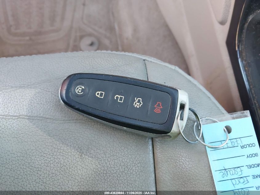 2014 Ford Escape Titanium VIN: 1FMCU9J91EUC58350 Lot: 43628664