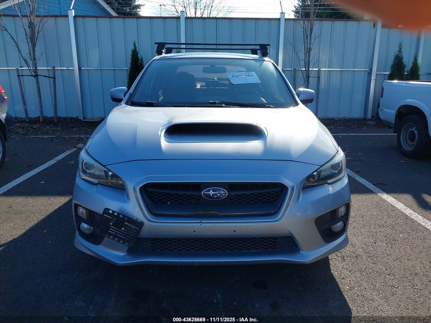 2015 SUBARU WRX LIMITED - JF1VA1J62F9808419