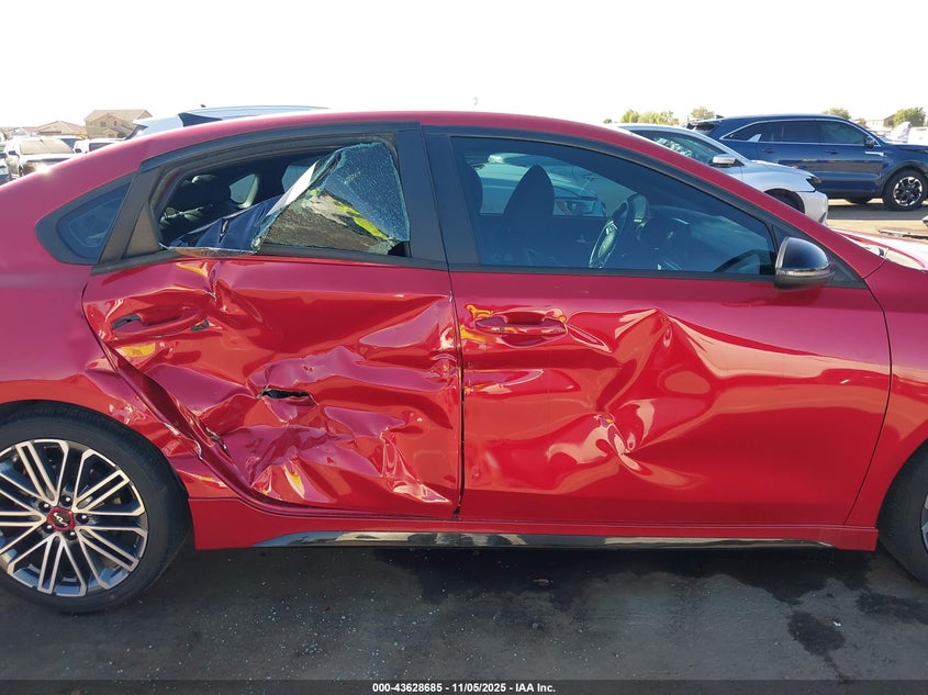 2023 Kia Forte Gt VIN: 3KPF44ACXPE542948 Lot: 43628685