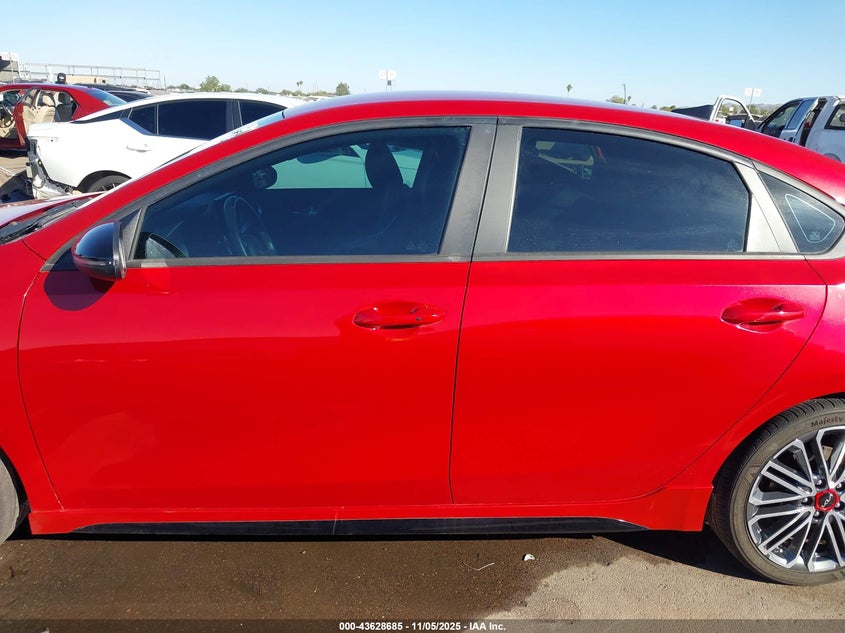 2023 Kia Forte Gt VIN: 3KPF44ACXPE542948 Lot: 43628685