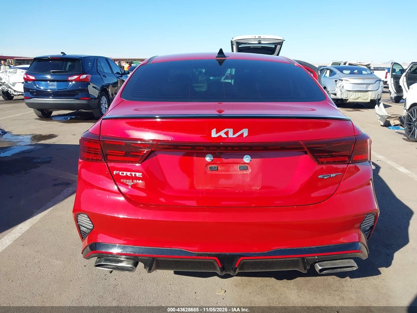 2023 Kia Forte Gt VIN: 3KPF44ACXPE542948 Lot: 43628685