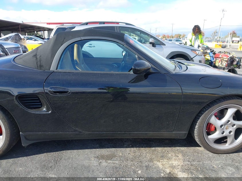 2001 Porsche Boxster S VIN: WP0CB29891U661404 Lot: 43628729
