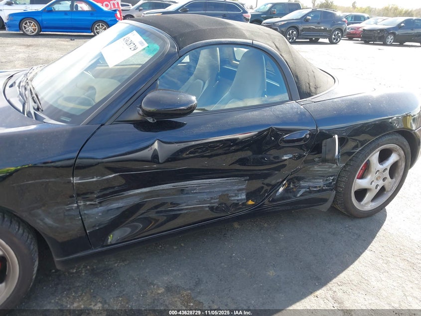 2001 Porsche Boxster S VIN: WP0CB29891U661404 Lot: 43628729