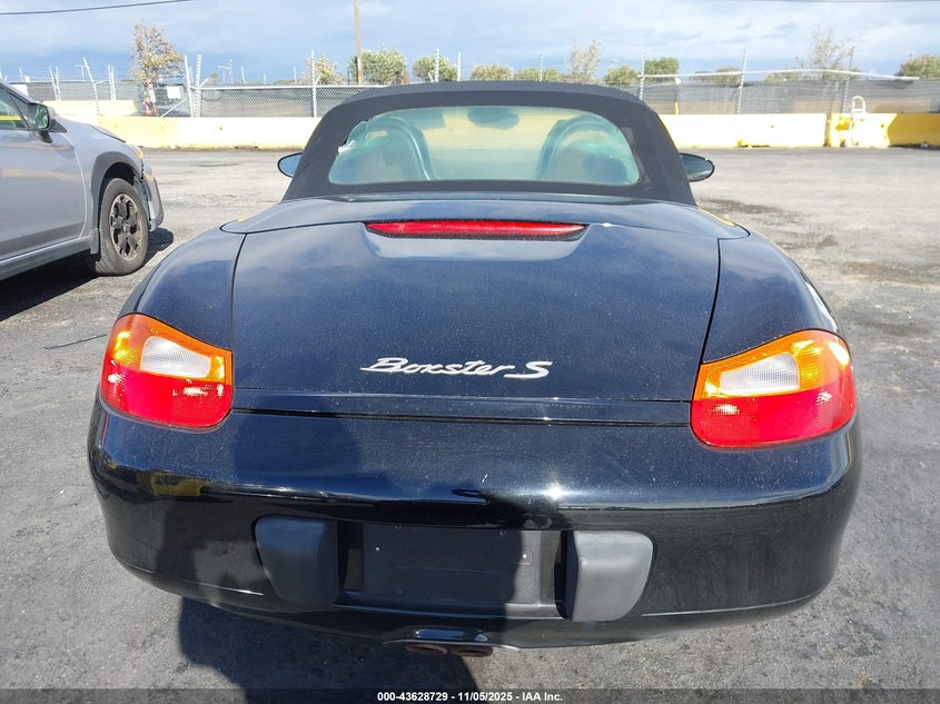 2001 Porsche Boxster S VIN: WP0CB29891U661404 Lot: 43628729