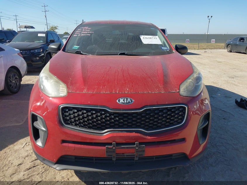 2017 KIA SPORTAGE LX KNDPM3AC3H7223875
