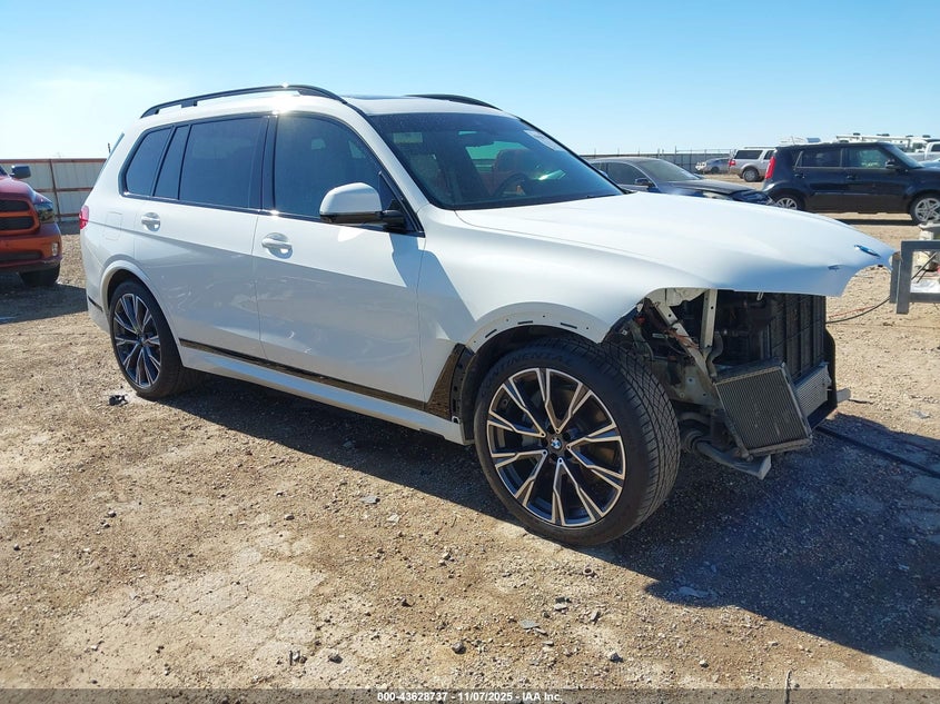 2020 BMW X7 xDrive40I VIN: 5UXCW2C04L9A02502 Lot: 43628737