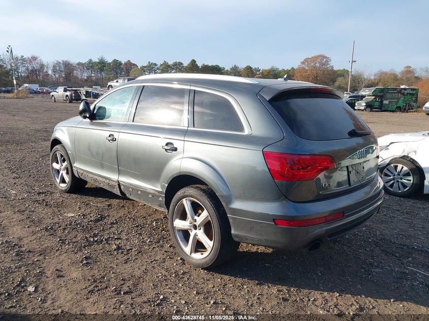 2013 Audi Q7 3.0T S Line Prestige VIN: WA1DGAFE6DD000602 Lot: 43628745