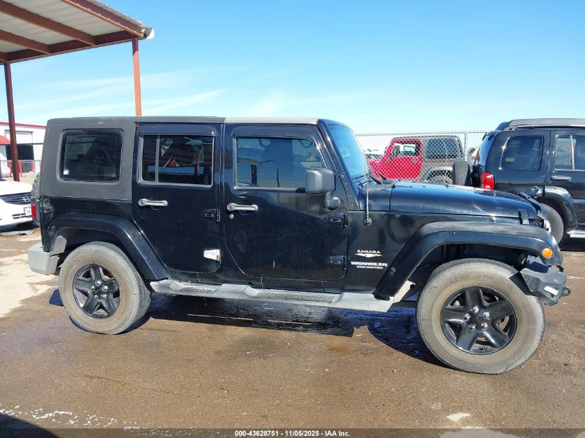 2008 Jeep Wrangler Unlimited Sahara VIN: 1J8GA59188L640402 Lot: 43628751