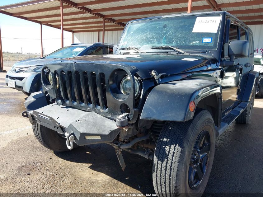 2008 Jeep Wrangler Unlimited Sahara VIN: 1J8GA59188L640402 Lot: 43628751