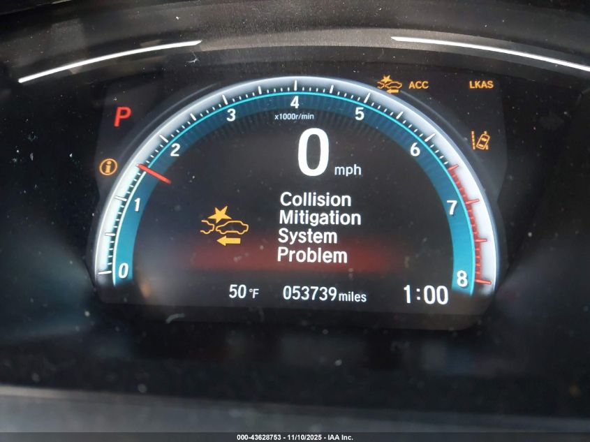 2020 Honda Civic Ex VIN: 19XFC1F3XLE020924 Lot: 43628753