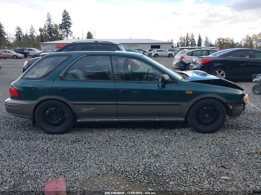 1997 Subaru Impreza Outback Sport VIN: JF1GF4855VH818729 Lot: 43628836