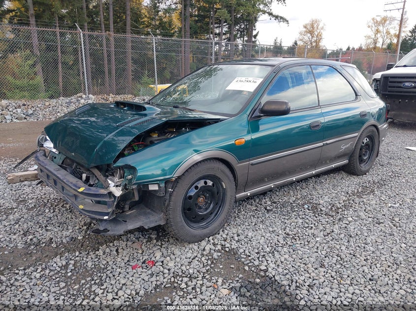 JF1GF4855VH818729 1997 SUBARU IMPREZA photo no. 2