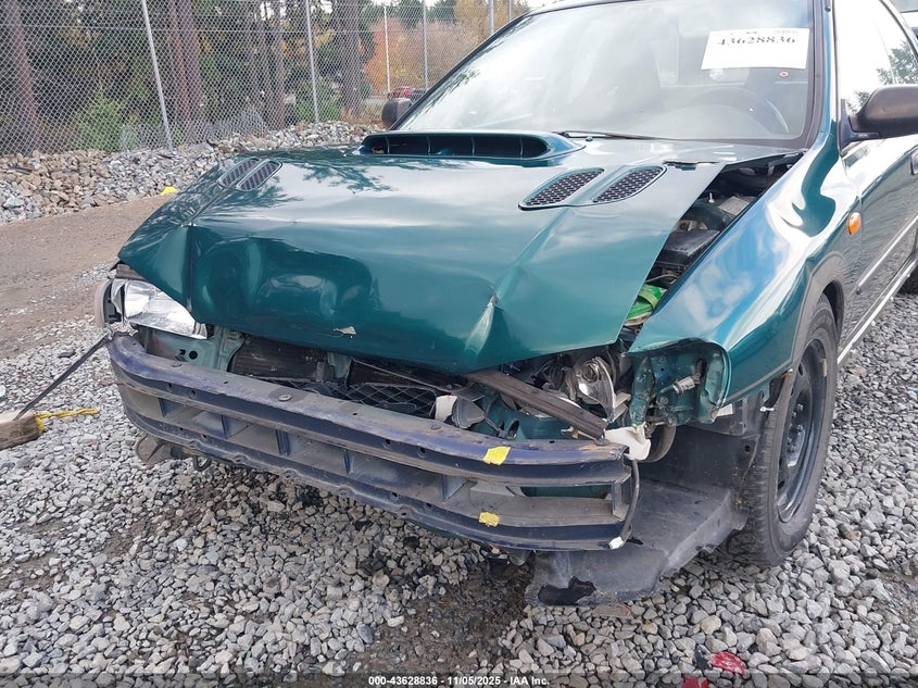 1997 Subaru Impreza Outback Sport VIN: JF1GF4855VH818729 Lot: 43628836