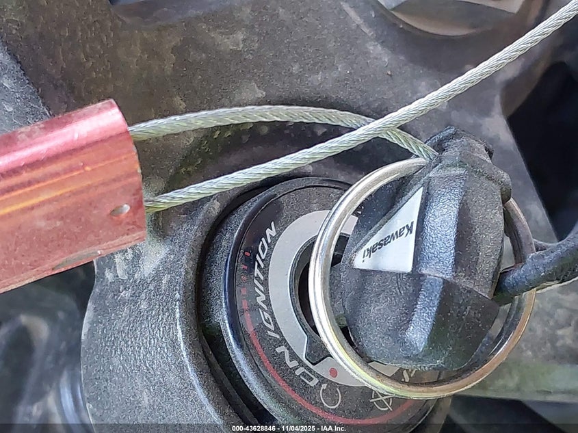 2025 Kawasaki Ex500 VIN: ML5EXGG1XSDA56075 Lot: 43628846