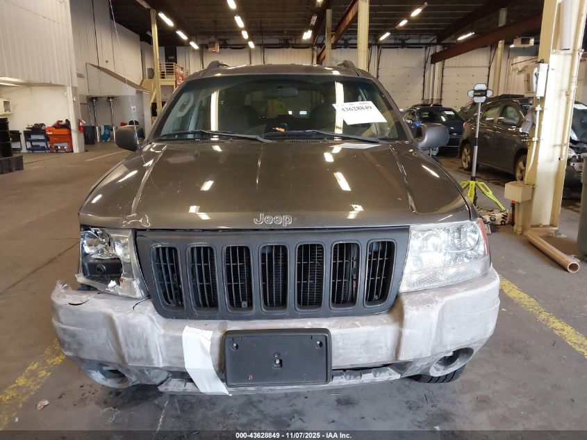 2004 Jeep Grand Cherokee Laredo VIN: 1J4GW48S64C223829 Lot: 43628849