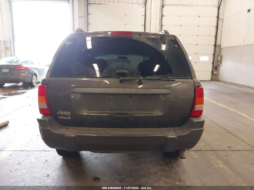 2004 Jeep Grand Cherokee Laredo VIN: 1J4GW48S64C223829 Lot: 43628849