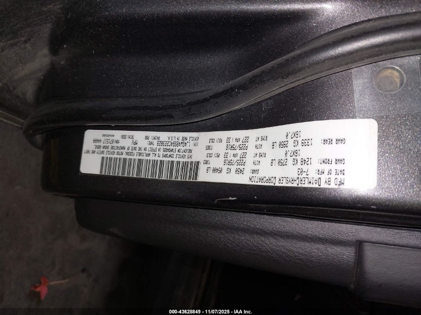 2004 Jeep Grand Cherokee Laredo VIN: 1J4GW48S64C223829 Lot: 43628849