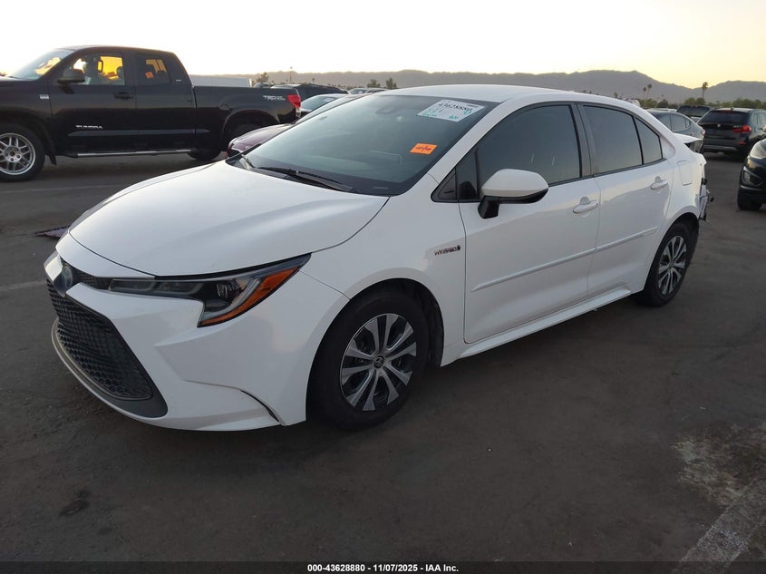 2021 TOYOTA COROLLA HYBRID LE - JTDEAMDE0MJ009846