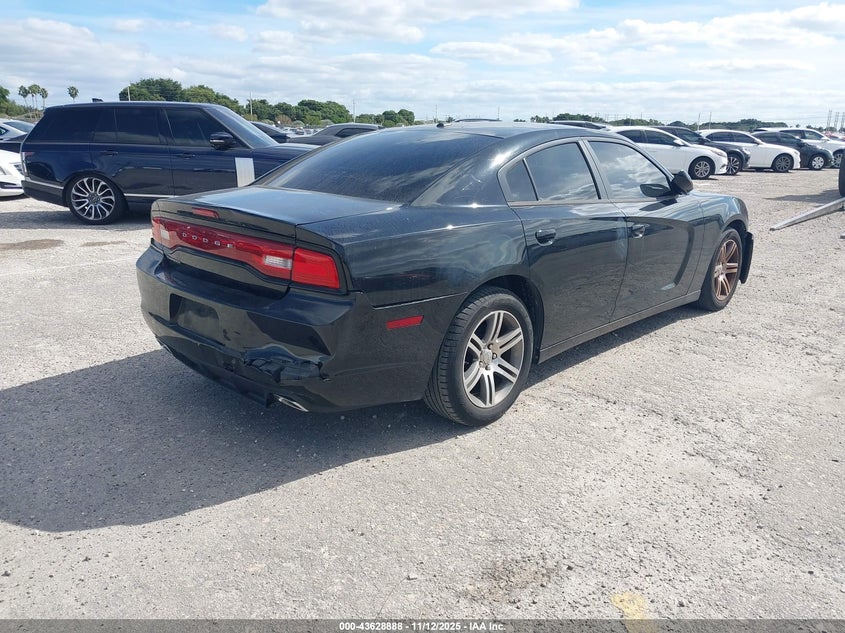 Vin: 2c3cdxhg8dh550659, lot: 44124018, dodge charger sxt 20134