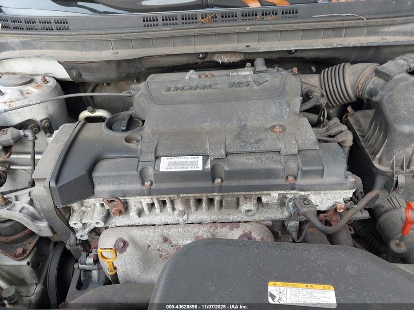 KMHDU46DX8U502912 2008 HYUNDAI ELANTRA photo no. 10