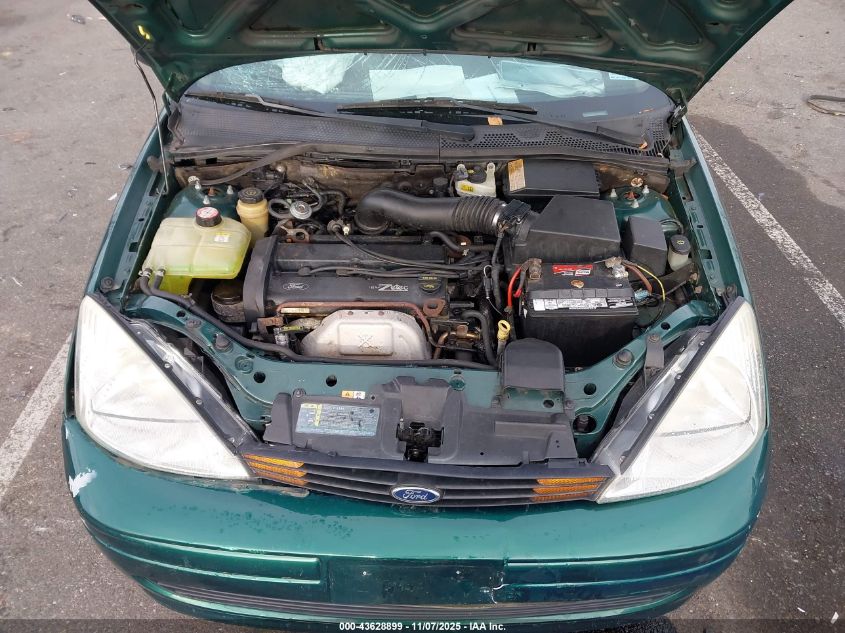 2001 Ford Focus Se VIN: 1FAHP363X1W377666 Lot: 43628899