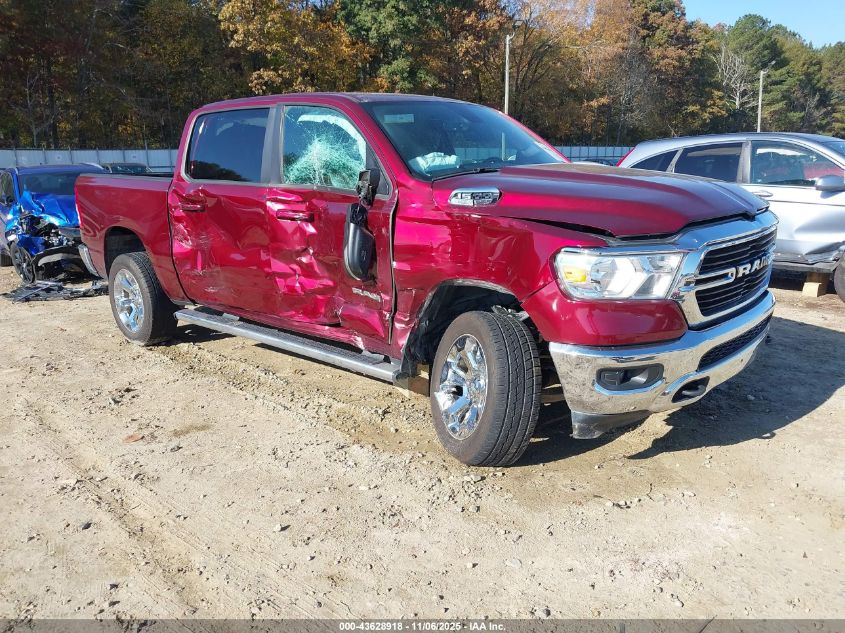 2021 RAM 1500 BIG HORN  4X4 5'7 BOX - 1C6SRFFT9MN639593