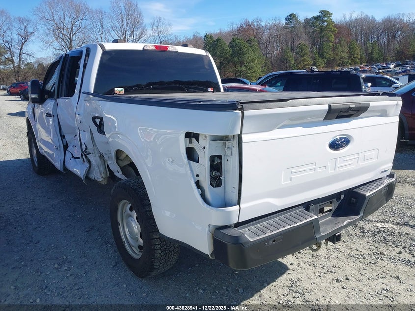 Vin: 1ftex1ep9mkd91527, lot: 44124071, ford f-150 xl 20213