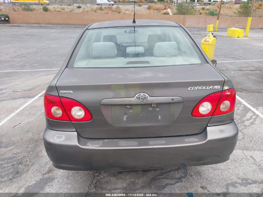 2005 Toyota Corolla Le VIN: 1NXBR32E75Z505280 Lot: 43628965