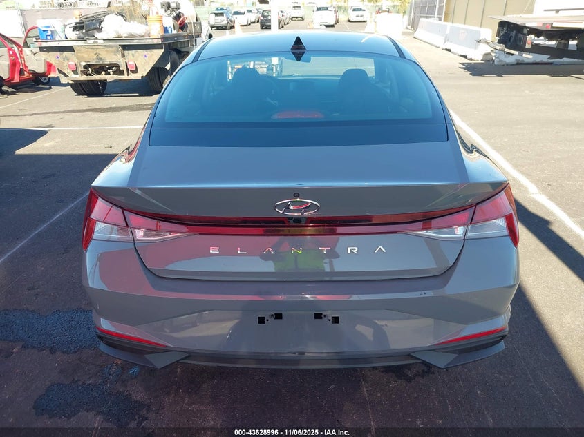 2021 HYUNDAI ELANTRA BLUE KMHLM4HJ2MU161545