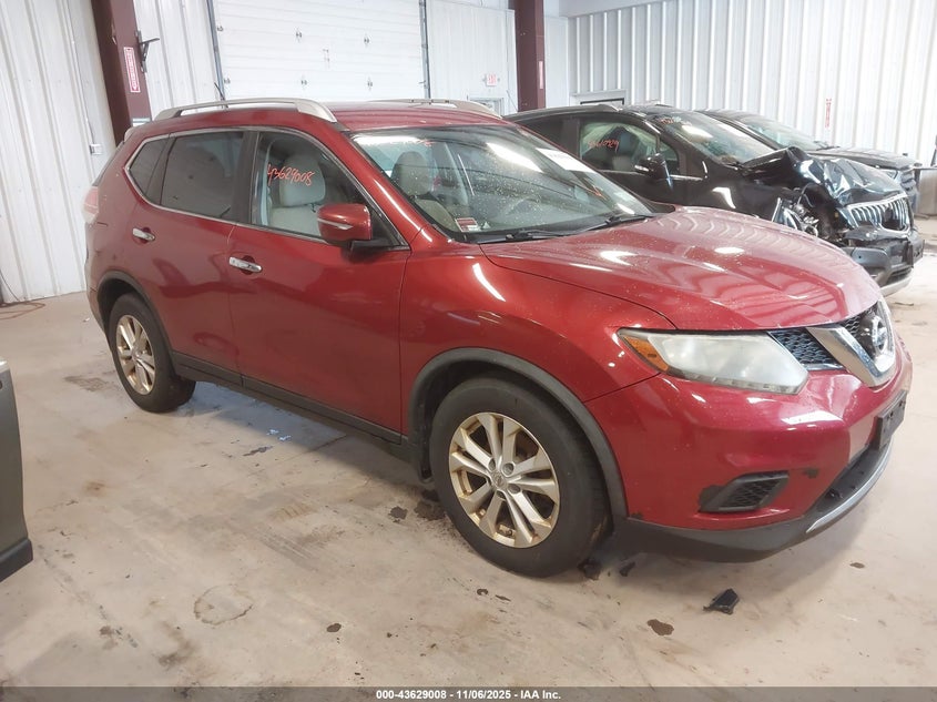 2015 NISSAN ROGUE SV - KNMAT2MV8FP509928