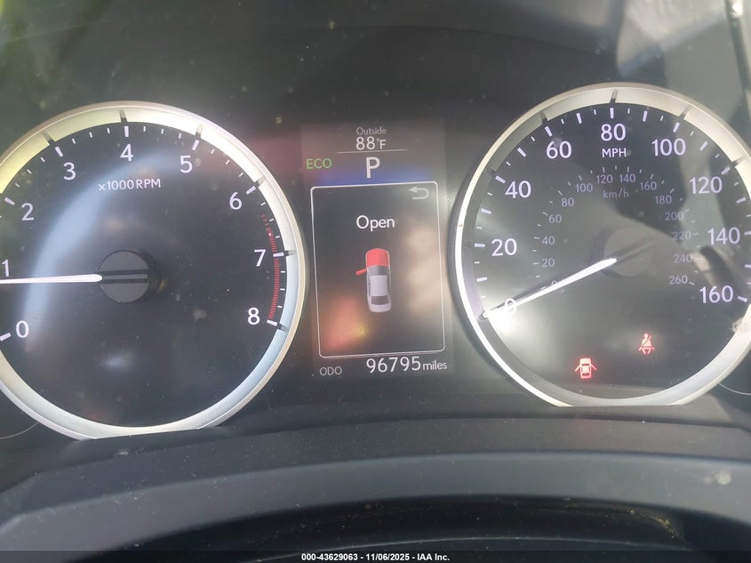 2015 Lexus Is 250 VIN: JTHBF1D28F5067089 Lot: 43629063