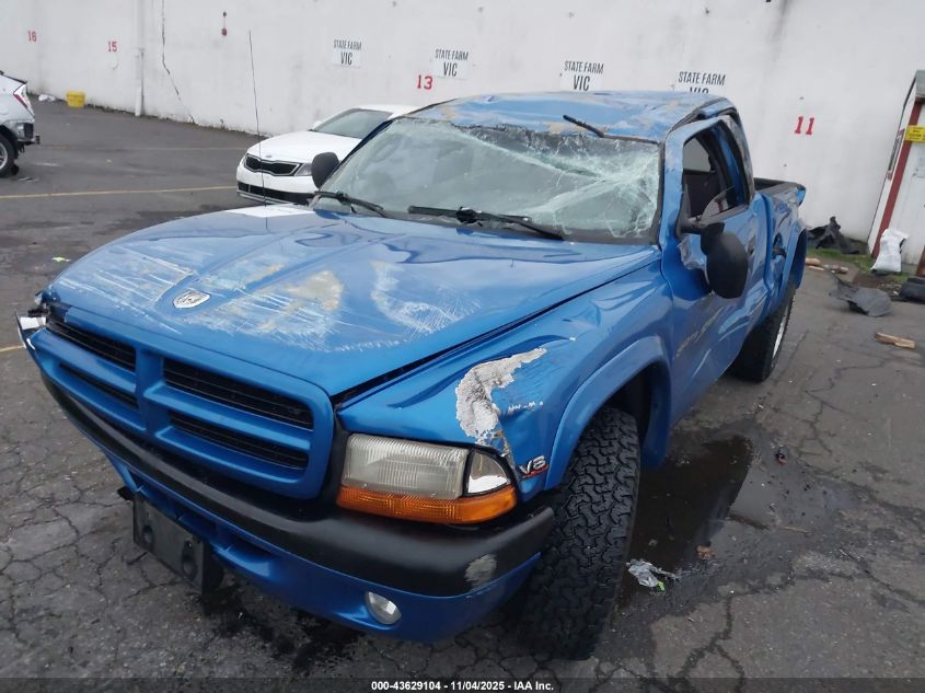 1998 Dodge Dakota Slt/Sport VIN: 1B7GG22Y7WS687676 Lot: 43629104