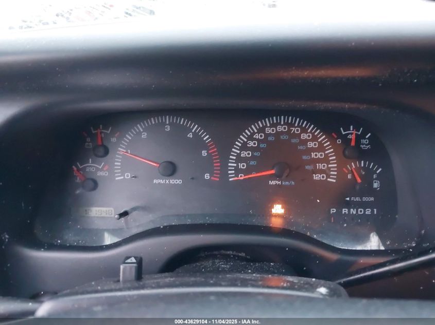 1998 Dodge Dakota Slt/Sport VIN: 1B7GG22Y7WS687676 Lot: 43629104