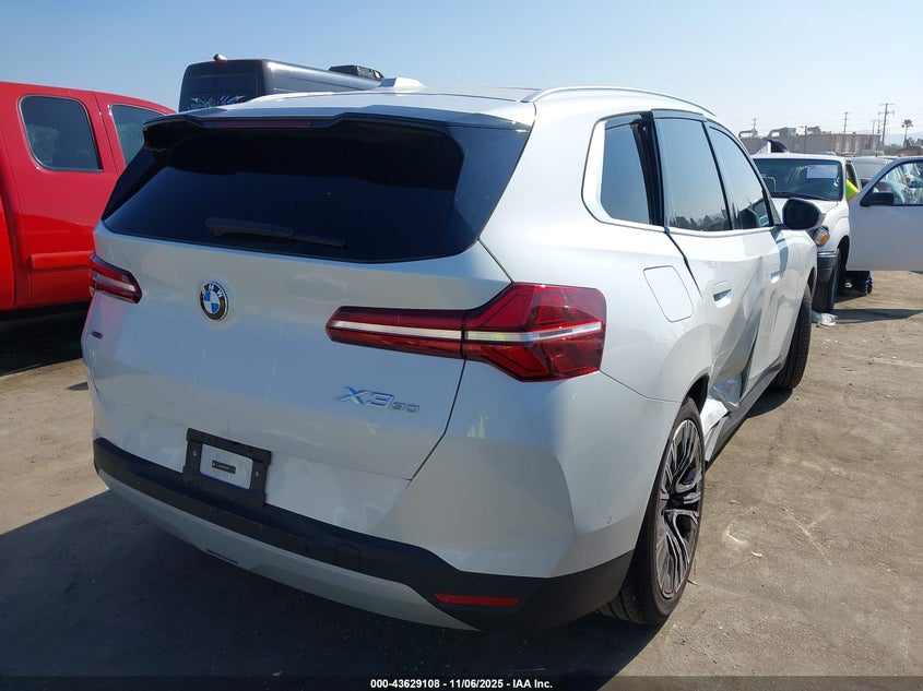 2025 BMW X3 30 XDRIVE - 5UX53GP06S9012386