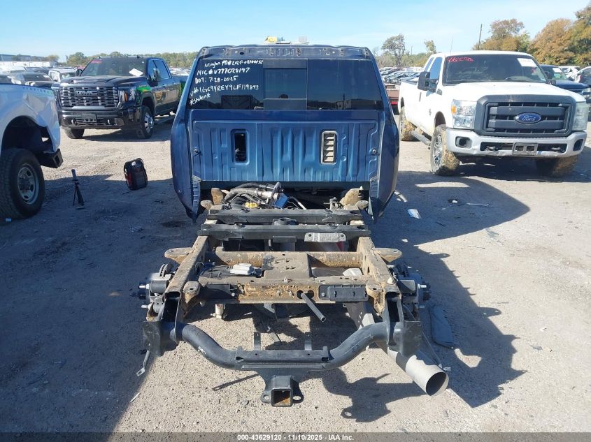 2020 Chevrolet Silverado 2500Hd VIN: 1GC4YREY9LF119843 Lot: 43629120